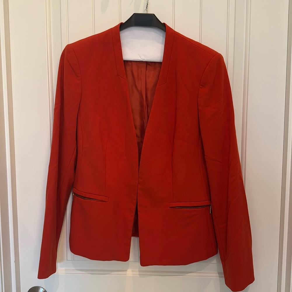 Calvin Klein casual jacket in a pretty orange color